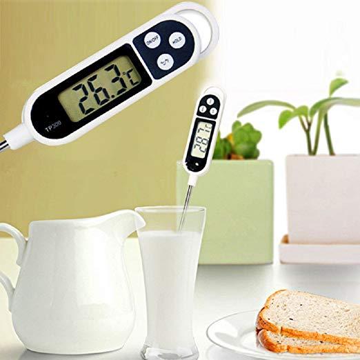  TP300 Digital Meat Thermometer for Cooking Food, Kitchen Needs,  Smoker Oven BBQ Grill, Candy, Drinks, Instant Read, Long Probe : Home &  Kitchen